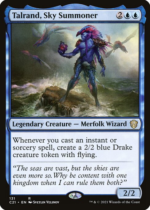 Talrand, Sky Summoner - Commander 2021 - #131