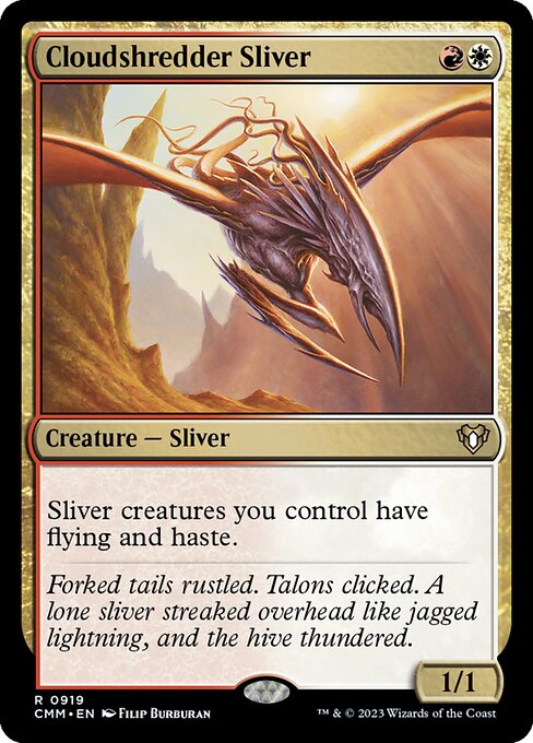 Cloudshredder Sliver - Commander Masters - #919
