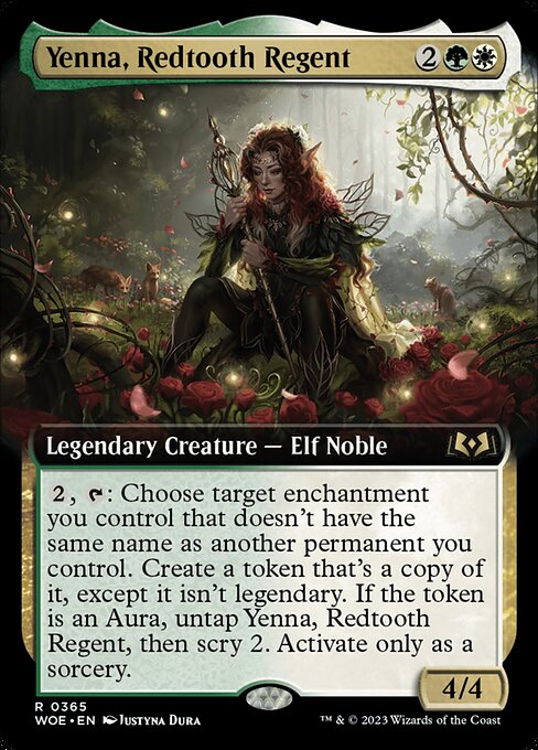 Yenna, Redtooth Regent - Wilds of Eldraine - #365