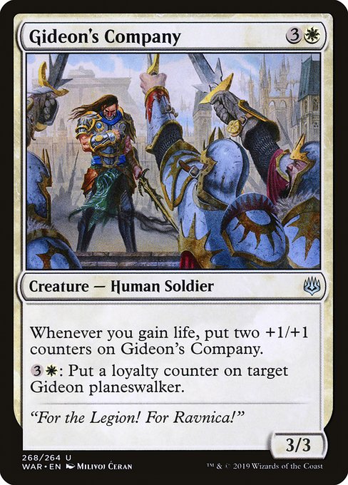 Gideon's Company - War of the Spark - #268