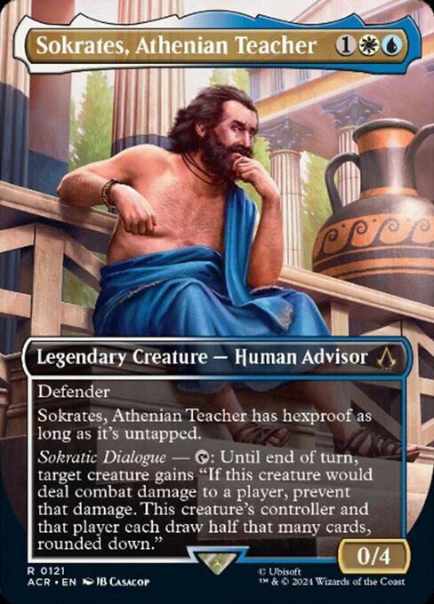 Sokrates, Athenian Teacher - Universes Beyond: Assassin's Creed - #121