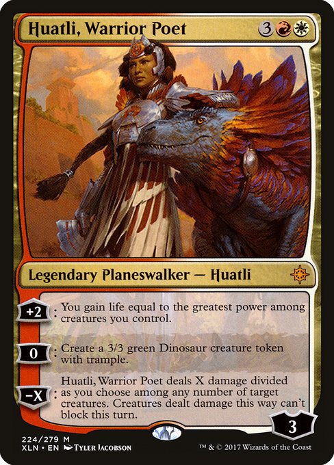 Huatli, Warrior Poet - Ixalan - #224