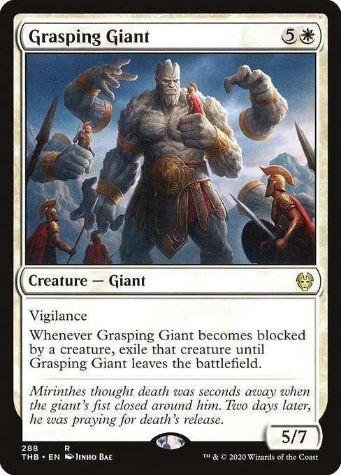 Grasping Giant - Theros Beyond Death - #288