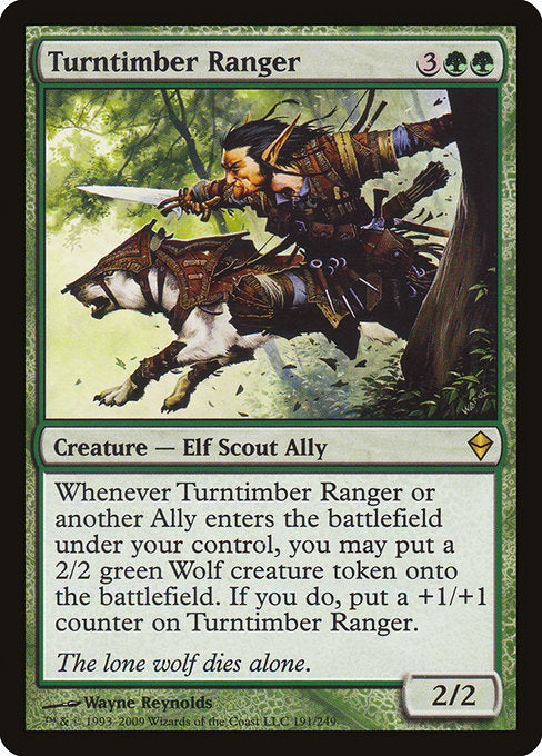 Turntimber Ranger - Zendikar - #191
