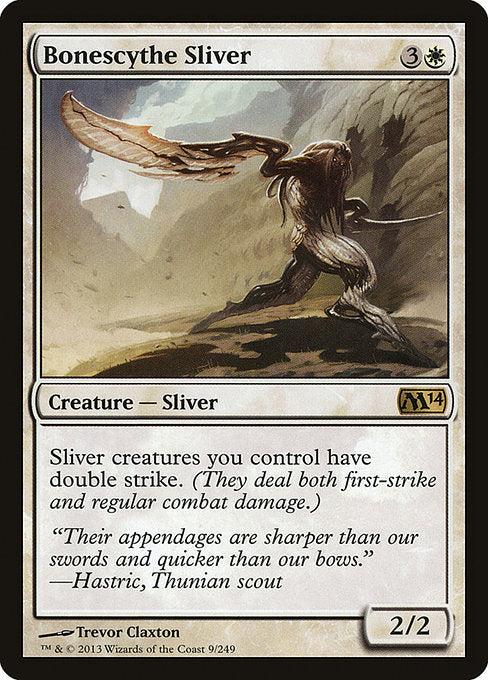 Bonescythe Sliver - Magic 2014 (M14) - #9
