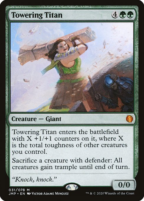 Towering Titan - Jumpstart - #31