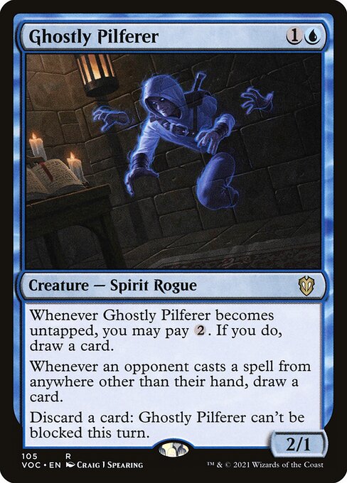 Ghostly Pilferer - Commander: Innistrad: Crimson Vow - #105