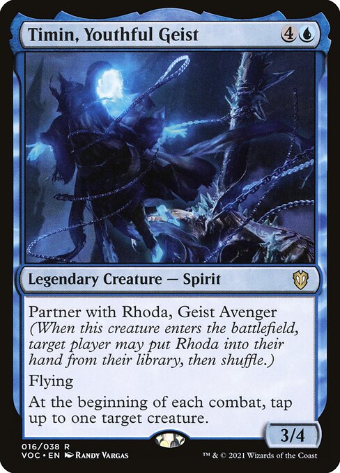 Timin, Youthful Geist - Commander: Innistrad: Crimson Vow - #16