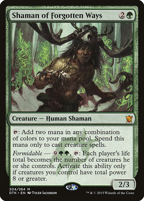 Shaman of Forgotten Ways - Dragons of Tarkir - #204