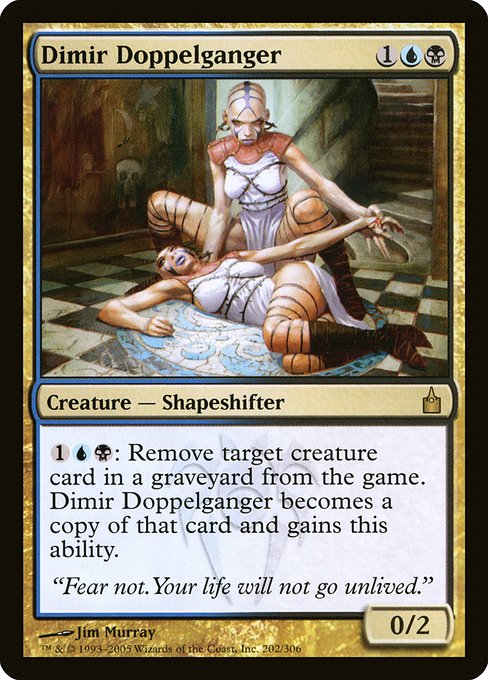 Dimir Doppelganger - Ravnica: City of Guilds - #202
