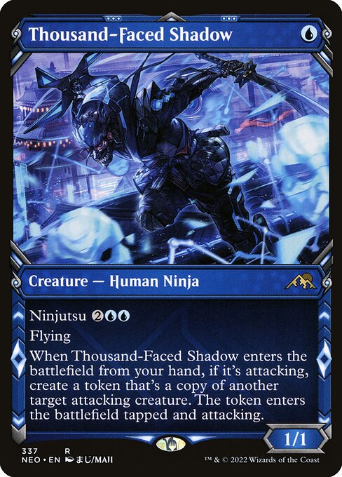 Thousand-Faced Shadow - Kamigawa: Neon Dynasty - #337