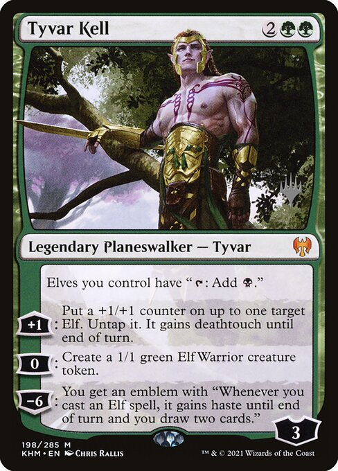 Tyvar Kell - Promo Pack: Kaldheim - #198p