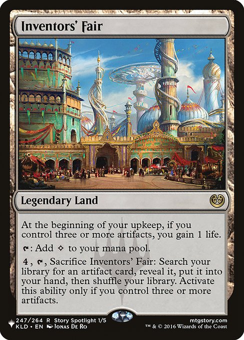 Inventors' Fair - The List Reprints - #KLD-247