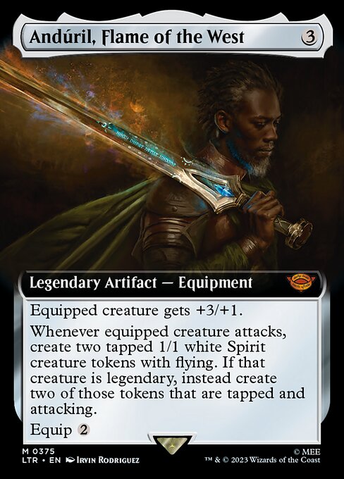Andúril, Flame of the West - Universes Beyond: The Lord of the Rings: Tales of Middle-earth - #375