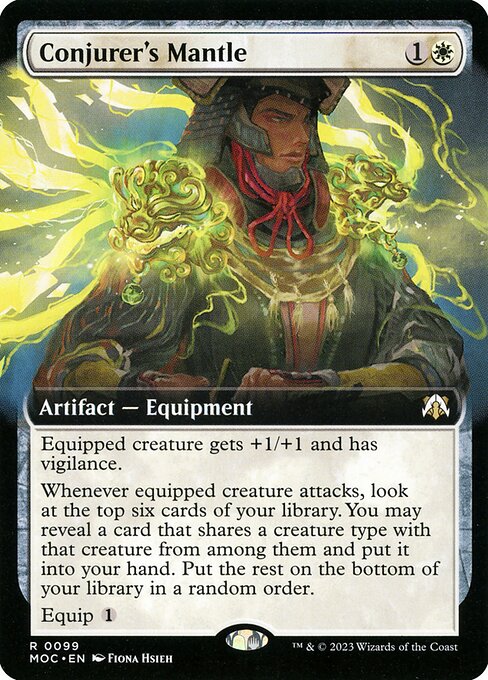 Conjurer's Mantle - Commander: March of the Machine - #99