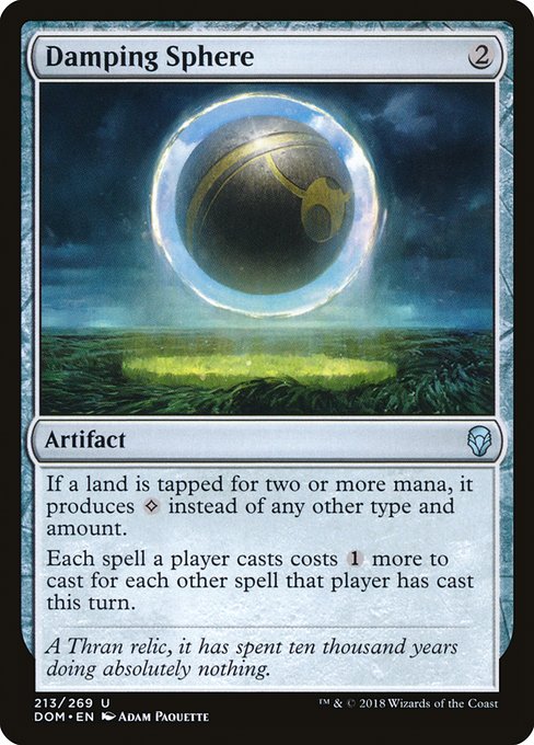 Damping Sphere - Dominaria - #213