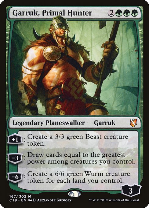 Garruk, Primal Hunter - Commander 2019 - #167