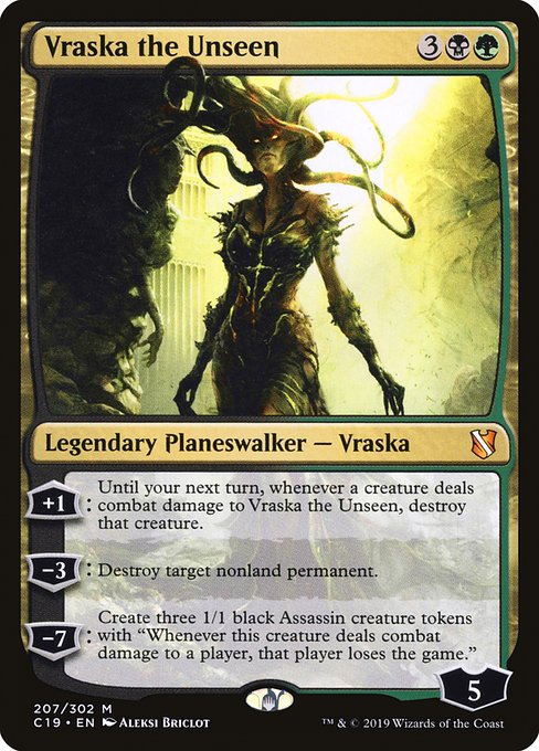 Vraska the Unseen - Commander 2019 - #207