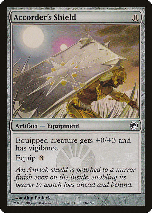 Accorder's Shield - Scars of Mirrodin - #136