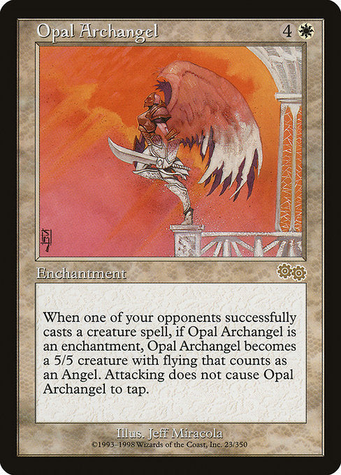 Opal Archangel - Urza's Saga - #23