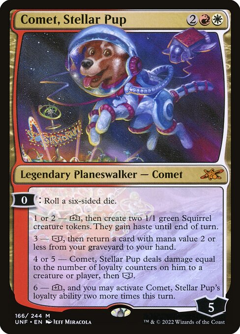 Comet, Stellar Pup - Unfinity - #166