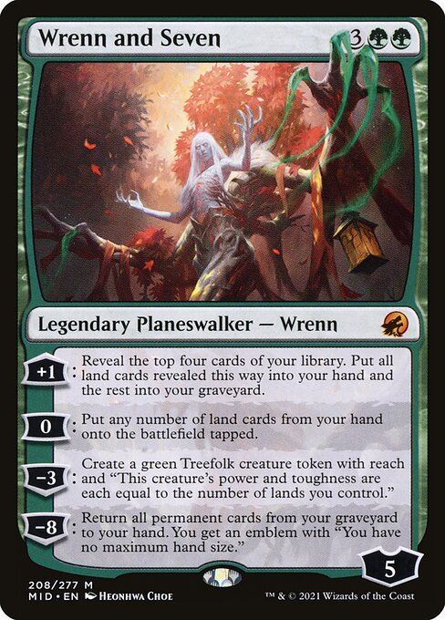 Wrenn and Seven - Innistrad: Midnight Hunt - #208