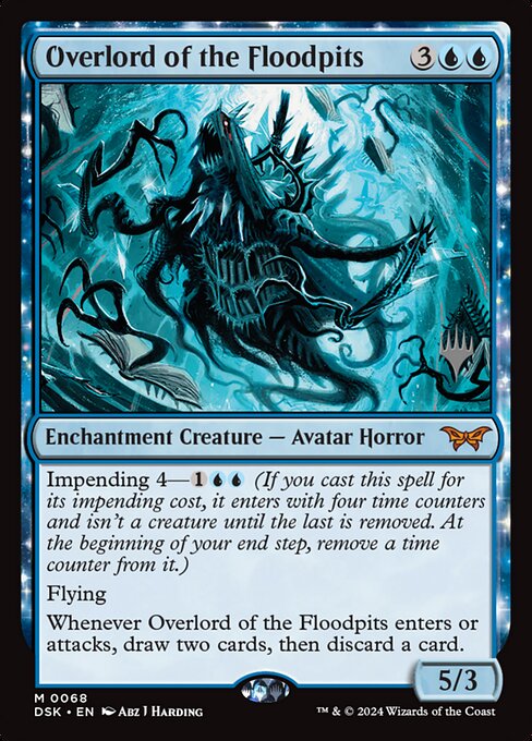 Overlord of the Floodpits - Promo Pack: Duskmourn: House of Horror - #68p