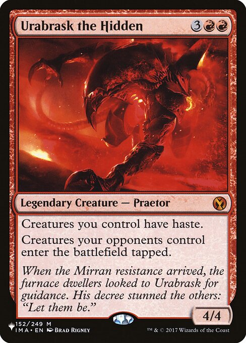Urabrask the Hidden - The List Reprints - #IMA-152
