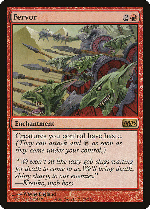 Fervor - Magic 2013 (M13) - #129