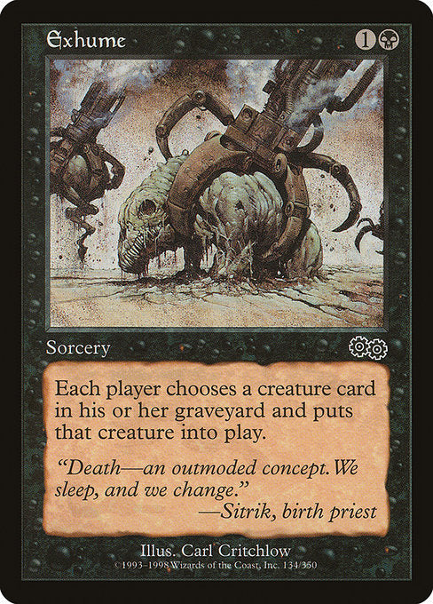 Exhume - Urza's Saga - #134