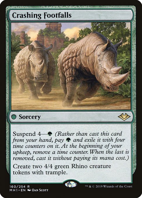 Crashing Footfalls - Modern Horizons - #160