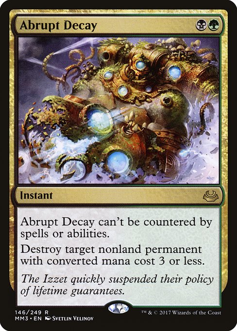 Abrupt Decay - Modern Masters 2017 - #146