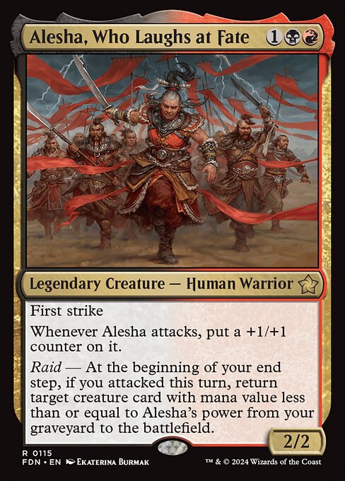 Alesha, Who Laughs at Fate - Foundations - #115