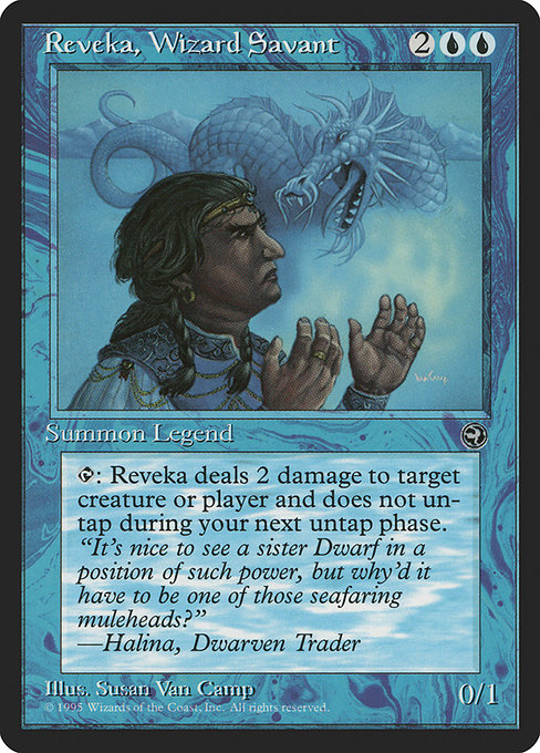 Reveka, Wizard Savant - Homelands - #37