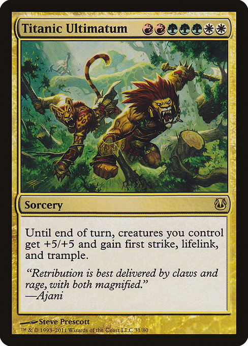 Titanic Ultimatum - Duel Decks: Ajani vs. Nicol Bolas - #31