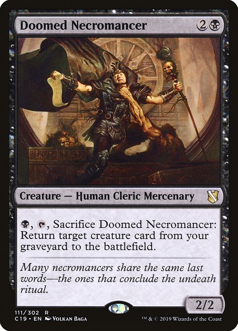 Doomed Necromancer - Commander 2019 - #111