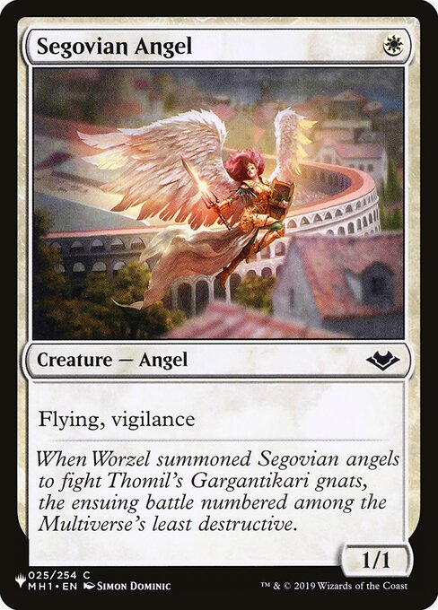 Segovian Angel - The List Reprints - #MH1-25