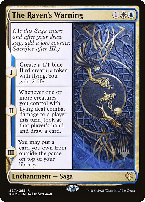 The Raven's Warning - Promo Pack: Kaldheim - #227p
