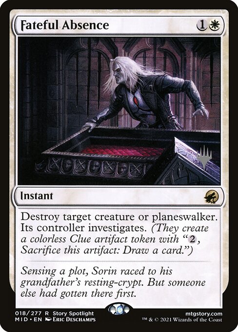 Fateful Absence - Promo Pack: Innistrad: Midnight Hunt - #18p