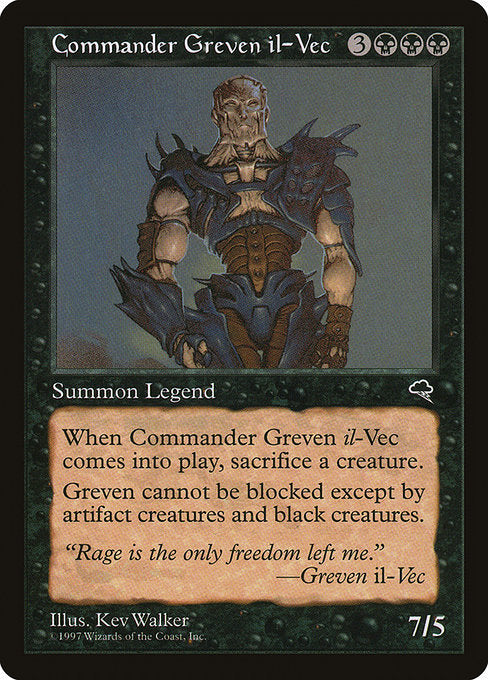 Commander Greven il-Vec - Tempest - #115