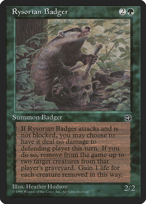 Rysorian Badger - Homelands - #96
