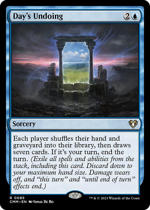 Day's Undoing - Commander Masters - #85