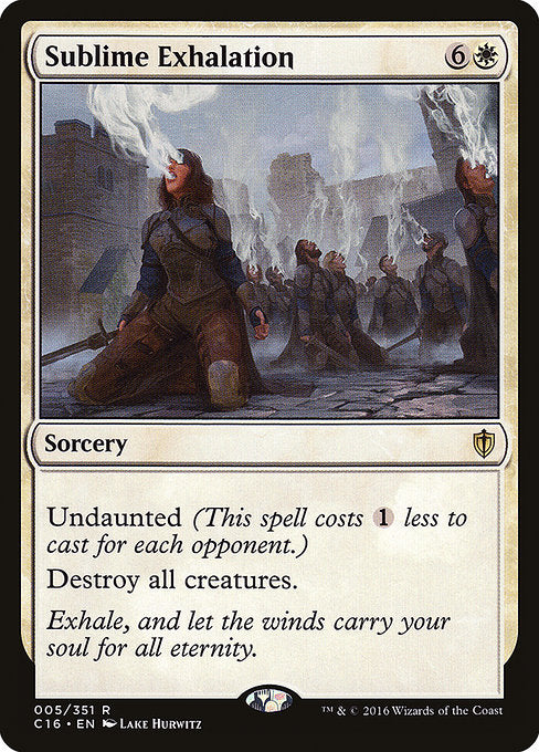 Sublime Exhalation - Commander 2016 - #5