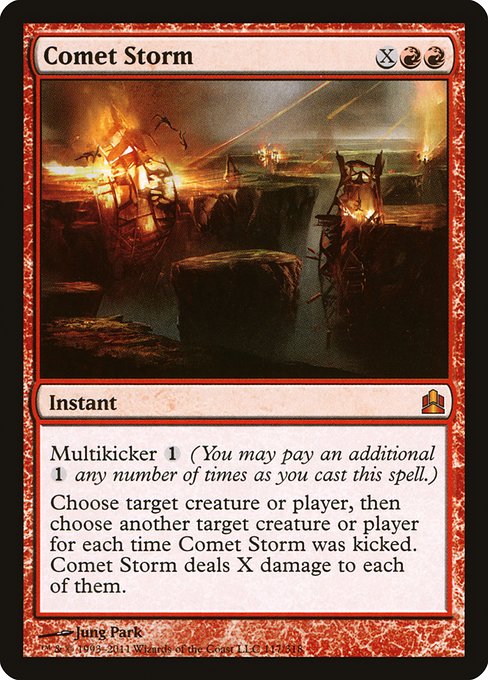 Comet Storm - Commander - #117