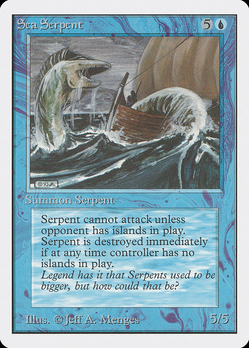 Sea Serpent - Unlimited Edition - #77