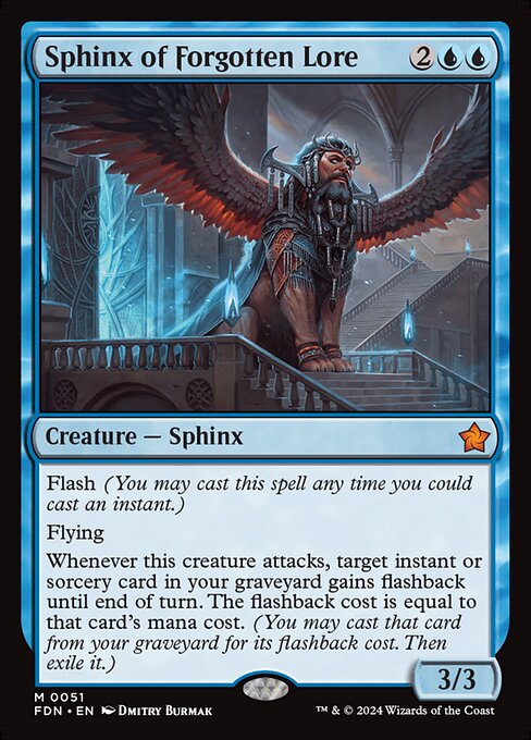 Sphinx of Forgotten Lore - Foundations - #51