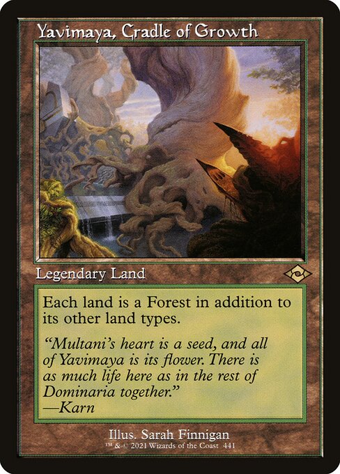 Yavimaya, Cradle of Growth - Modern Horizons 2 - #441