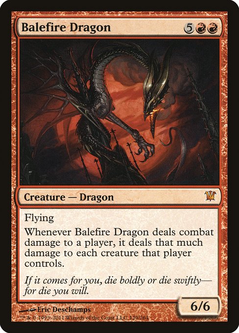 Balefire Dragon - Innistrad - #129