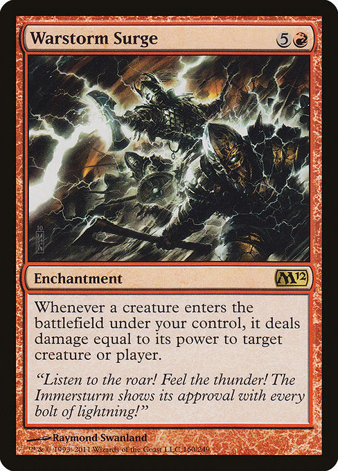 Warstorm Surge - Magic 2012 (M12) - #160