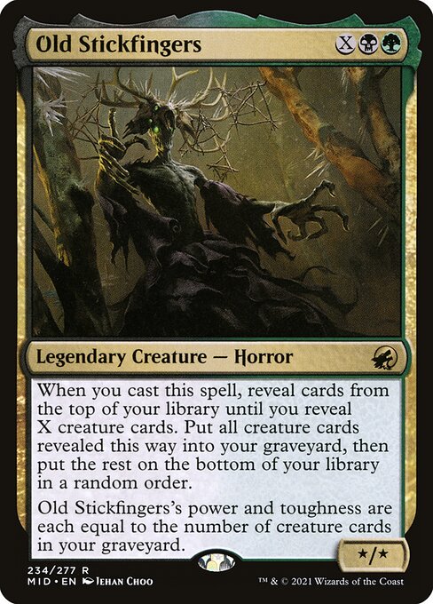Old Stickfingers - Innistrad: Midnight Hunt - #234